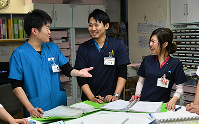 患者様に元気になっていただきたい。